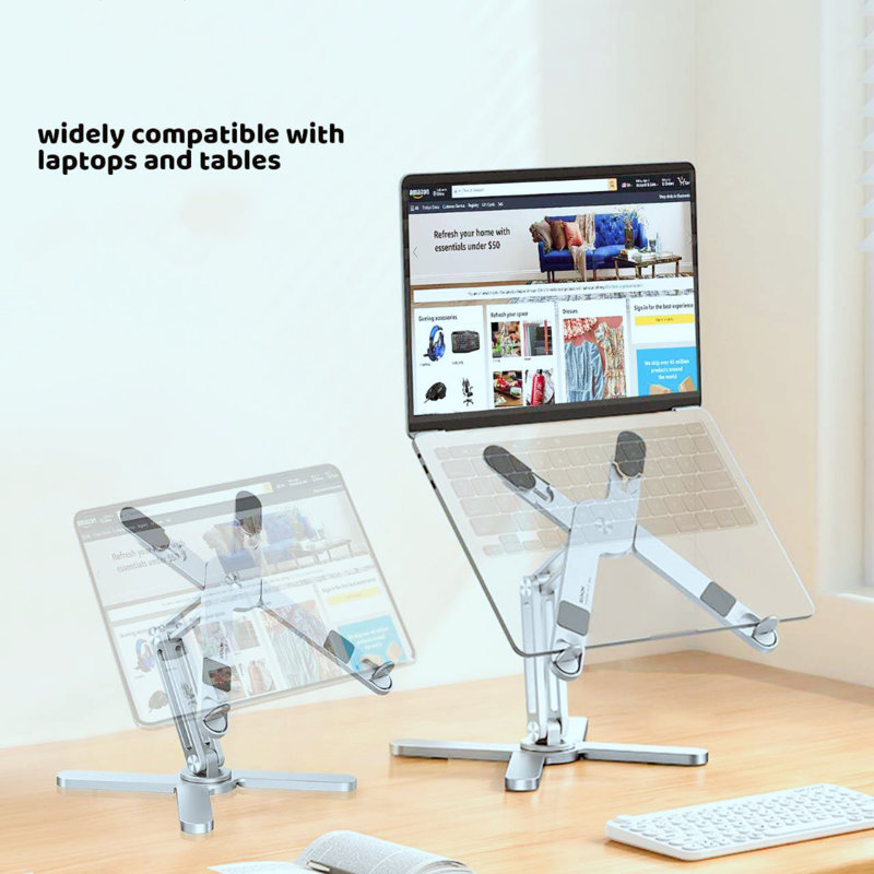 Laptop Stand with 360 Rotating Base