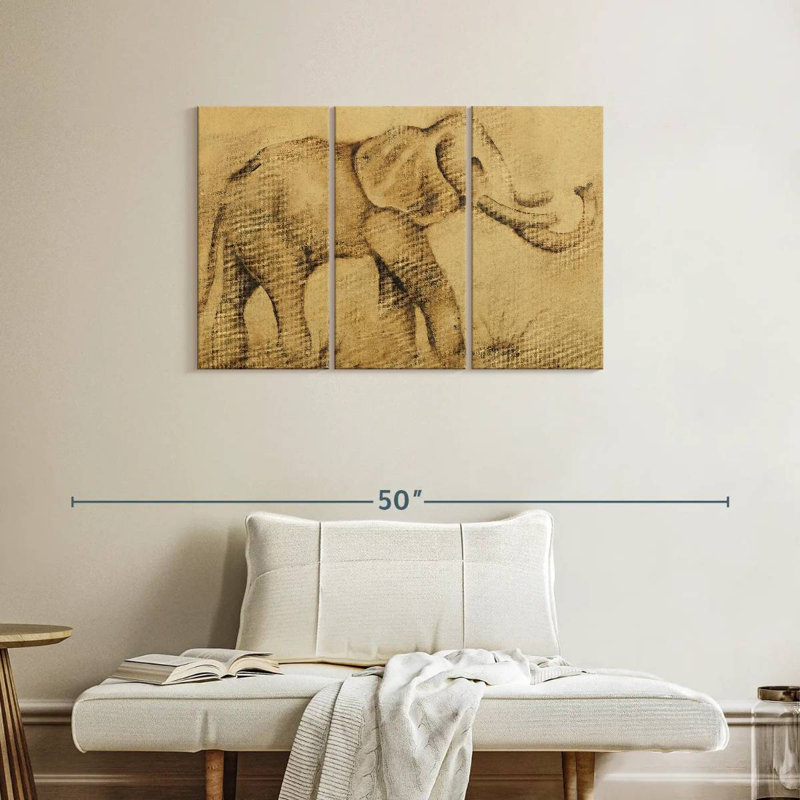 Bramp Global Elephant Light, H 24 po x l 38 po