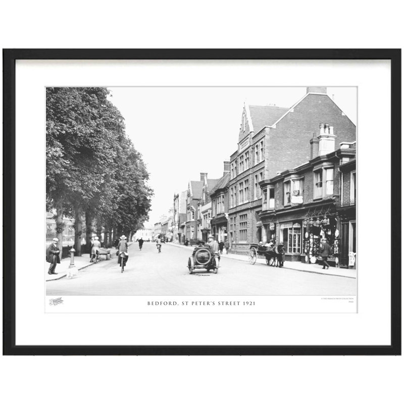 Bedford, St Peter - Single Picture Frame Print, 45cm H X 60cm W x 2cm D