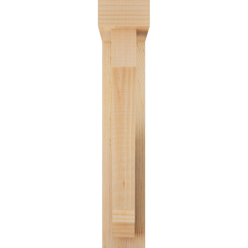Support de bloc impérial avec entretoise décalée, 22 x 14, Sapin Douglas de l 4 po (scié brut)