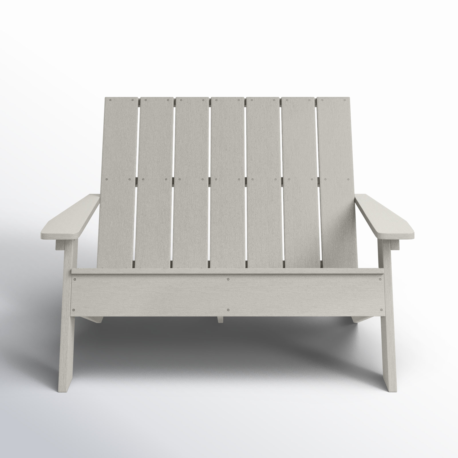 Byrnes 54" Patio Loveseat, Harbor Gray