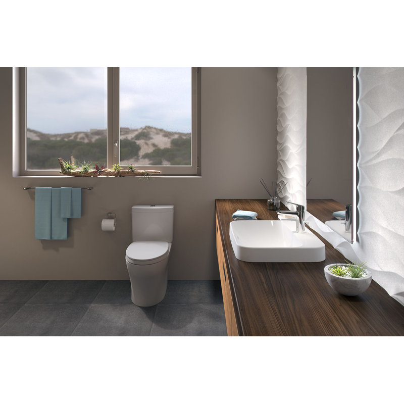 Aquia® IV Dual-Flush Elongated Two-Piece Toilet with High Efficiency Flush (Seat Not Included)