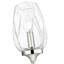 Applique murale 1 lumière en nickel poli 26 po Cassian-367177355