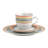 Porcelain Teacup and Saucer