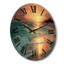 Horloge murale sable et bleu Caraïbes-1041362392