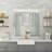 Archaeo Sarro Washed Cotton Semi-Sheer Tab Top Kitchen Curtain Tier Pair-1685160166-1685160170