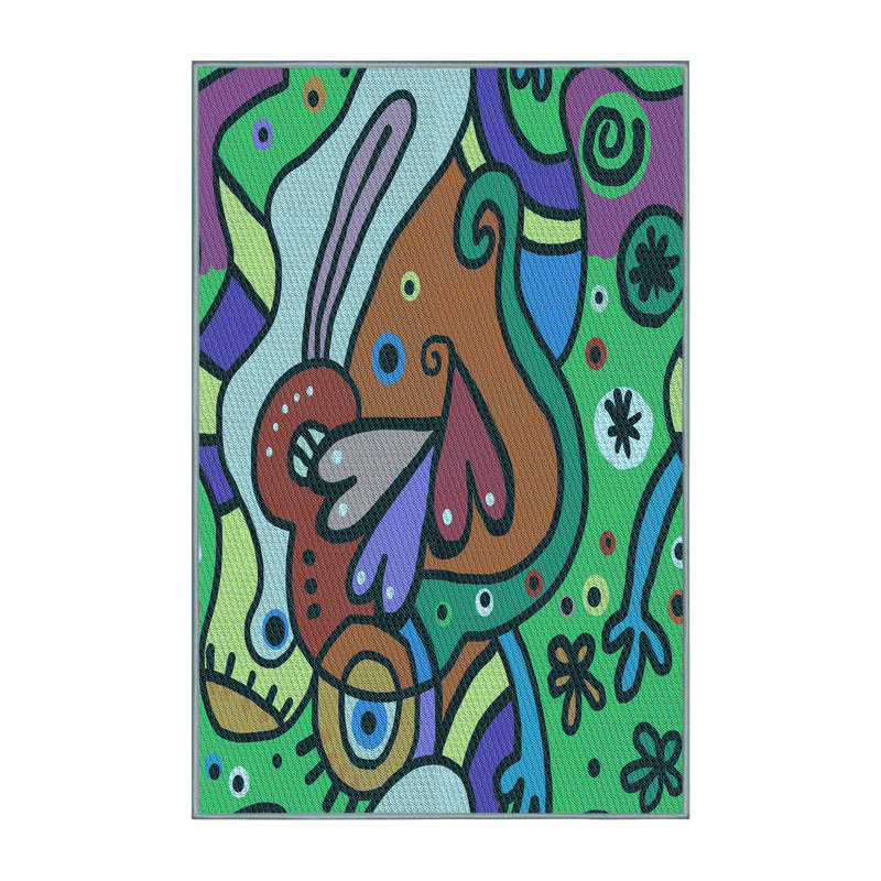 Indoor Rug, Rectangle 6' x 9'