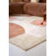 Rug Geometric Area Rug in Terracotta