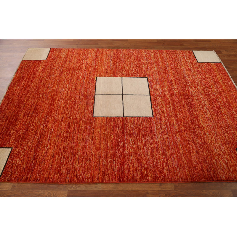Tapis géométrique Gabbeh Kashkoli
