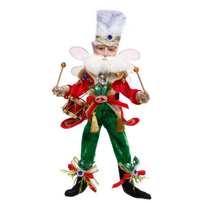 Drummer Fairy, Small - 11.5 Inches