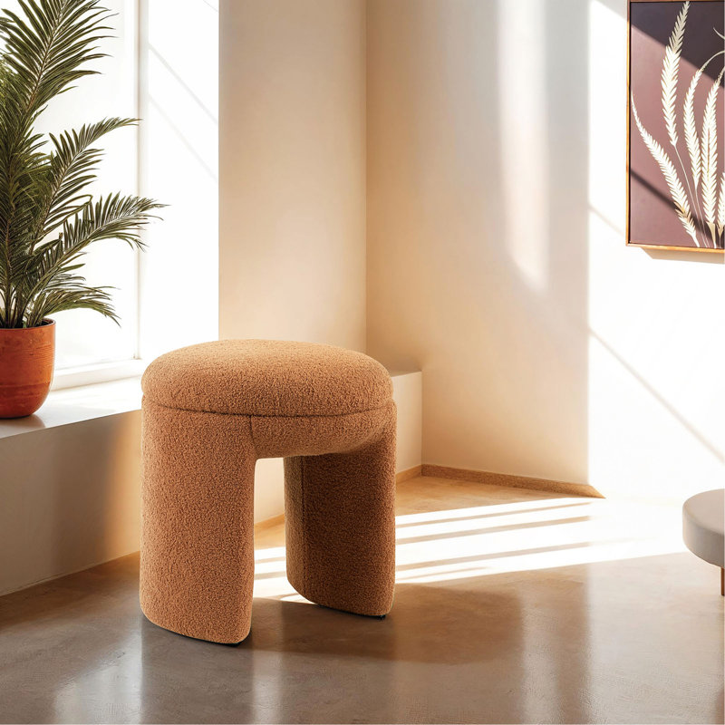 Banc de selle brun 1 pièce, Brun