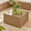 Miacomet Modular PE Rattan Garden Sofa Set and Table for Modern Gardens and Patios (Cover Included)-2099947903-2147318854