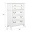 Commode 5 tiroirs Wallace & Bay Coastal