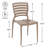 Tramontina Sofia Stackable Dining Chairs - Sleek and Supportive Seating for Everyday Style-113630578