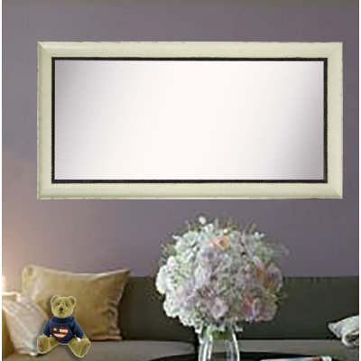 Arbonne Wood Flat Wall Mirror