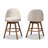 Hendrikus Swivel Upholstered Counter Stool with Solid Wood Frame-478476484-499420246