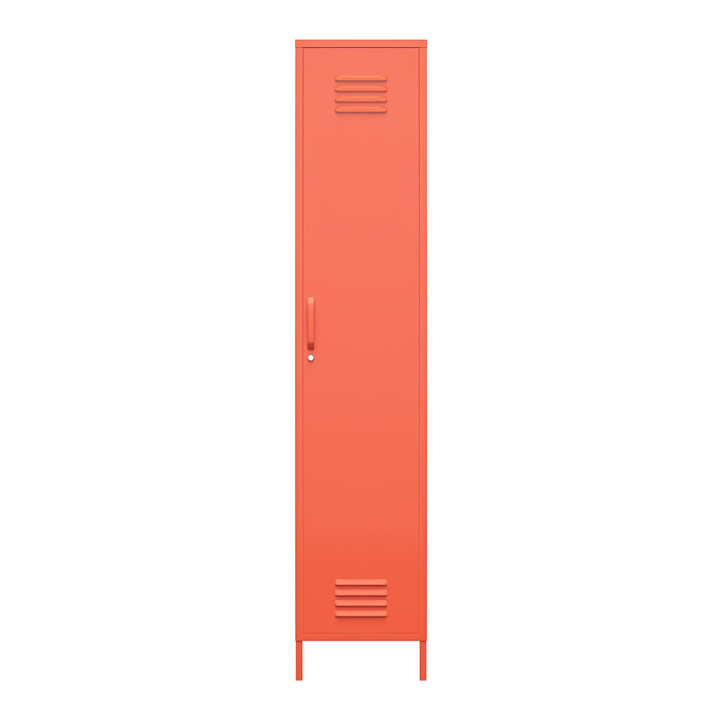 Lamprecht 1 -Door 4 -Shelf, Orange