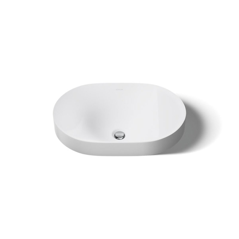 Chalice 22-3/4" Oval Vessel Bathroom Sink