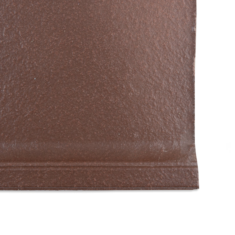 Quarry Cove Base 5-7/8 In. X 5-7/8 In. Ceramic Floor And Wall Trim, Brown/Red