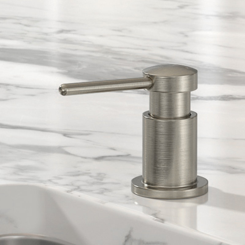 Kitchen Sink Soap Dispenser, Brushed Nickel