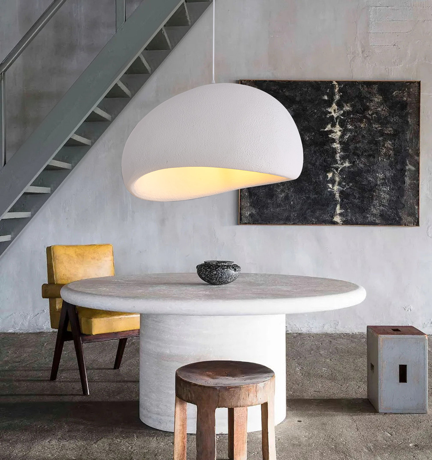 Jimyah Single Light Pendant, 55" H x 23.6" W x 18.9" D
