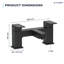 VeeBath Munro Square Bath Filler Mixer Tap-973815519