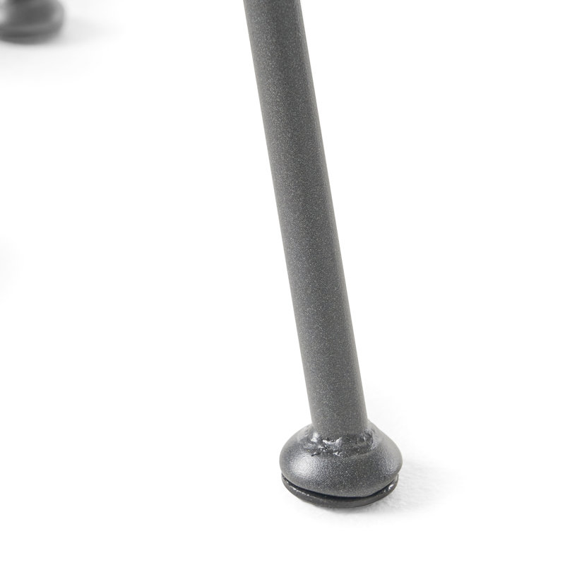 Table d'appoint grise avec verre élégant et touche moderne pour l'extérieur