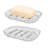2 Pack Soap Dish Holder for Bar Soap