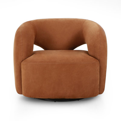 Mazie Swivel Barrel Chair