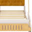 Lit en forme de voiture avec coussin et tissu-1717809448