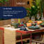 Mikasa Frayed Jute Table Runner, Natural, 230 x 33cm