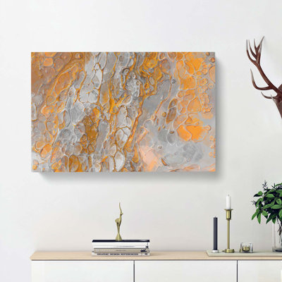 Finding My World in Abstract - Wrapped Canvas