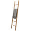 74.4'' Tall Wood Blanket Ladder