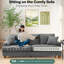 Alexeis 3 Seater Corduroy Sofa-390907888