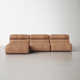Anya 2 - Piece Modular Leather Chaise L-Sectional