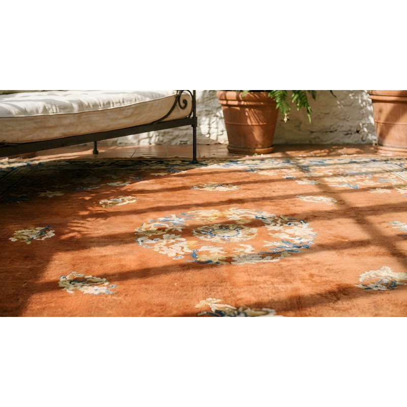 Tapis antique chinois - art déco