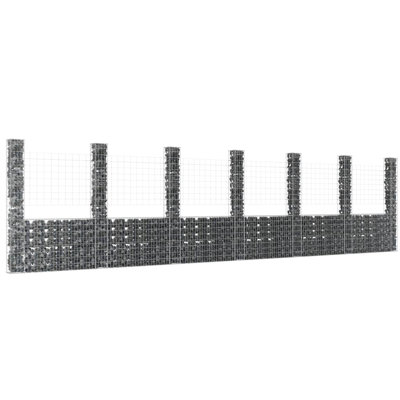Achintya 740 cm W Fence Panels Fencing