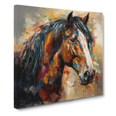 Shire Horse Expressionism No.1 - No Frame Print