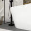 Baignoire autoportante 67 po en acrylique blanc