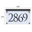 Frosted Crystal LED Lighted Trajan Engraved 1-Line Address Sign-1796774570-1796774571