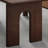 Urban texture solid wood dining table set-107362284