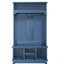 Portemanteau avec rangement pour chaussures, portemanteau avec banc à chaussures, 4 casiers à chaussures, rangement à 1 niveau, banc d'entrée 3 en 1 pour vestibule, chambre à coucher, salon