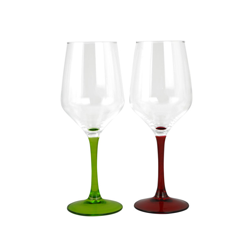 6 Long Stem Wine Glasses 10oz