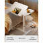 Table de lit mobile inclinable | Support pour ordinateur portable pliable et réglable en hauteur avec roulettes pour lit et canapé-1822703131