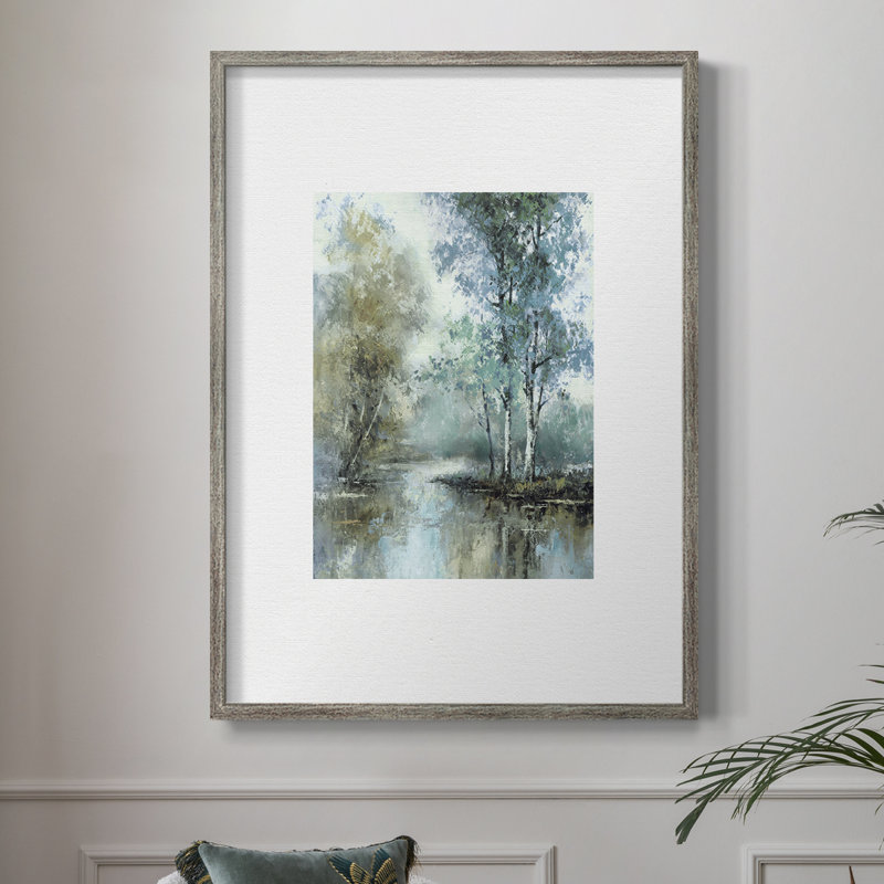 «Spring's Grace I», reproduction encadrée - bois massif 50974, H 30 po x l 24 po