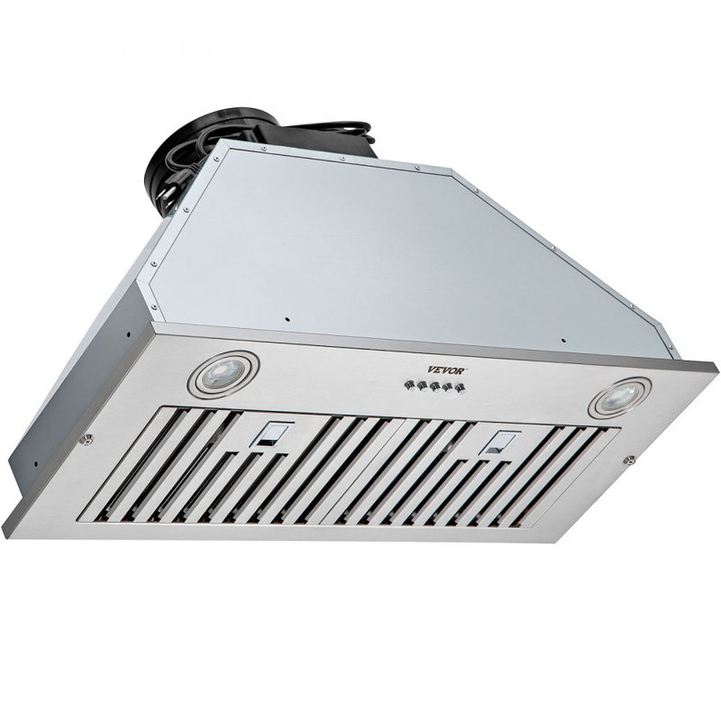 Insert Range Hood, 800CFM 3-Speed, 30 Inch Stainless Steel Built-in Kitchen Vent