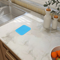 Extra Large 30” x 24” Silicone Dish Drying Mat for Dish Drying Rack , Easy  Clean Silicone Drying Mat for Kitchen Counter , Non-Slip Dish Drain Mat