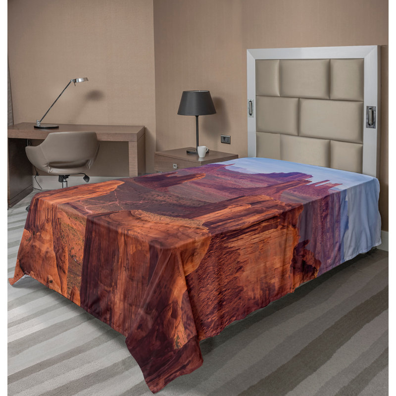 Drap-housse Ambesonne, Drap plat pour lit simple TG