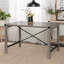 Alicia Metal Base Dining Table-199017262