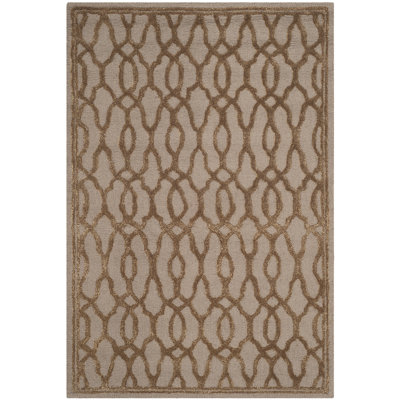 Ellis-James Hand Tufted Wool Geometric Rug